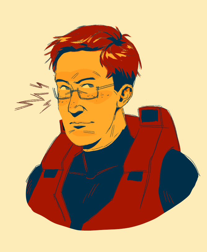 Was missing rvb so I drew a red and a blue😁 #rvb