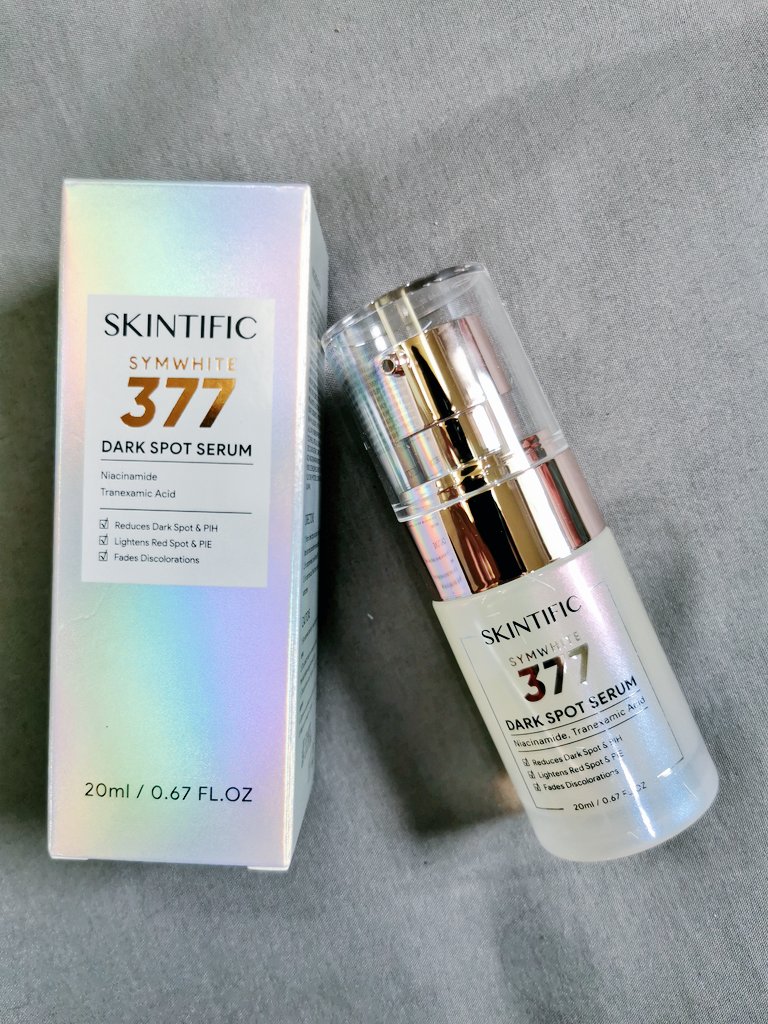 Hibiscus_M_'s tweet image. มึ๊งงงงง ตัวนี้เริ่ดจริงไม่เล่นนะคะ ราคาตอนนี้ 287 บาท 😍😍

#SKINTIFIC Symwhite 377 เซรั่มลดเลือนจุดด่างดำ 20ml/50ml（เพื่อผิวหน้ากระจ่างใส）
📌s.lazada.co.th/s.ZbEkN4?cc
