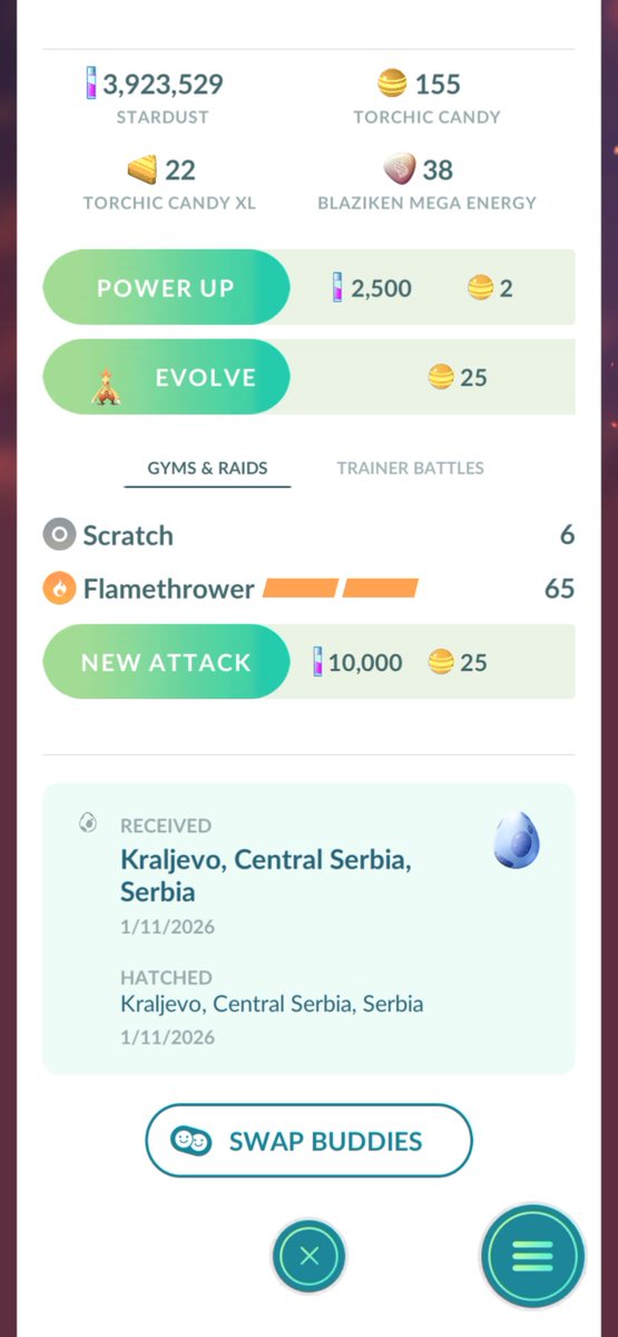 Didn’t expect This from Blue EGG!🎉

youtube.com/shorts/6AiCajf…

#PokemonGo #Pokmon #Hundo