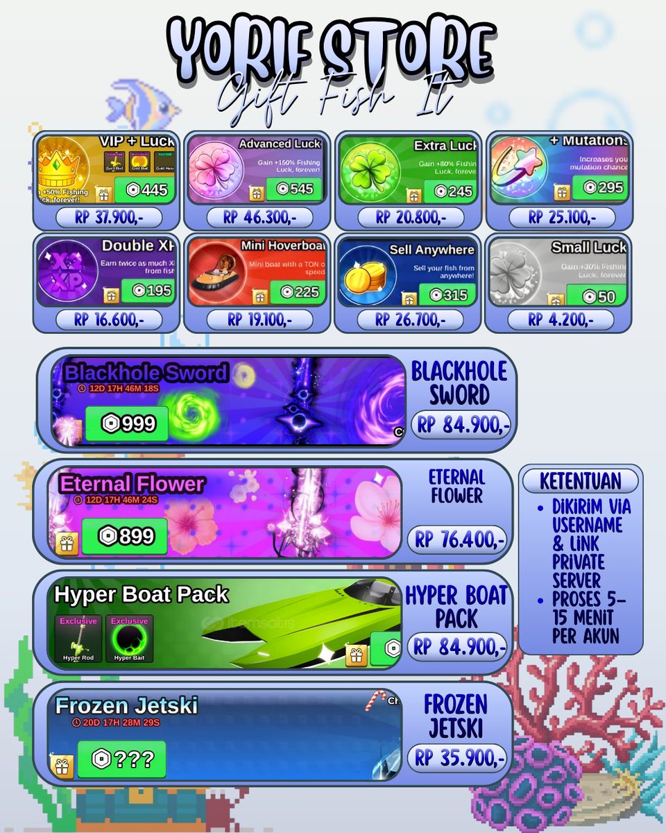 yorif | SELL GIG FISH IT! 🐟 tweet media