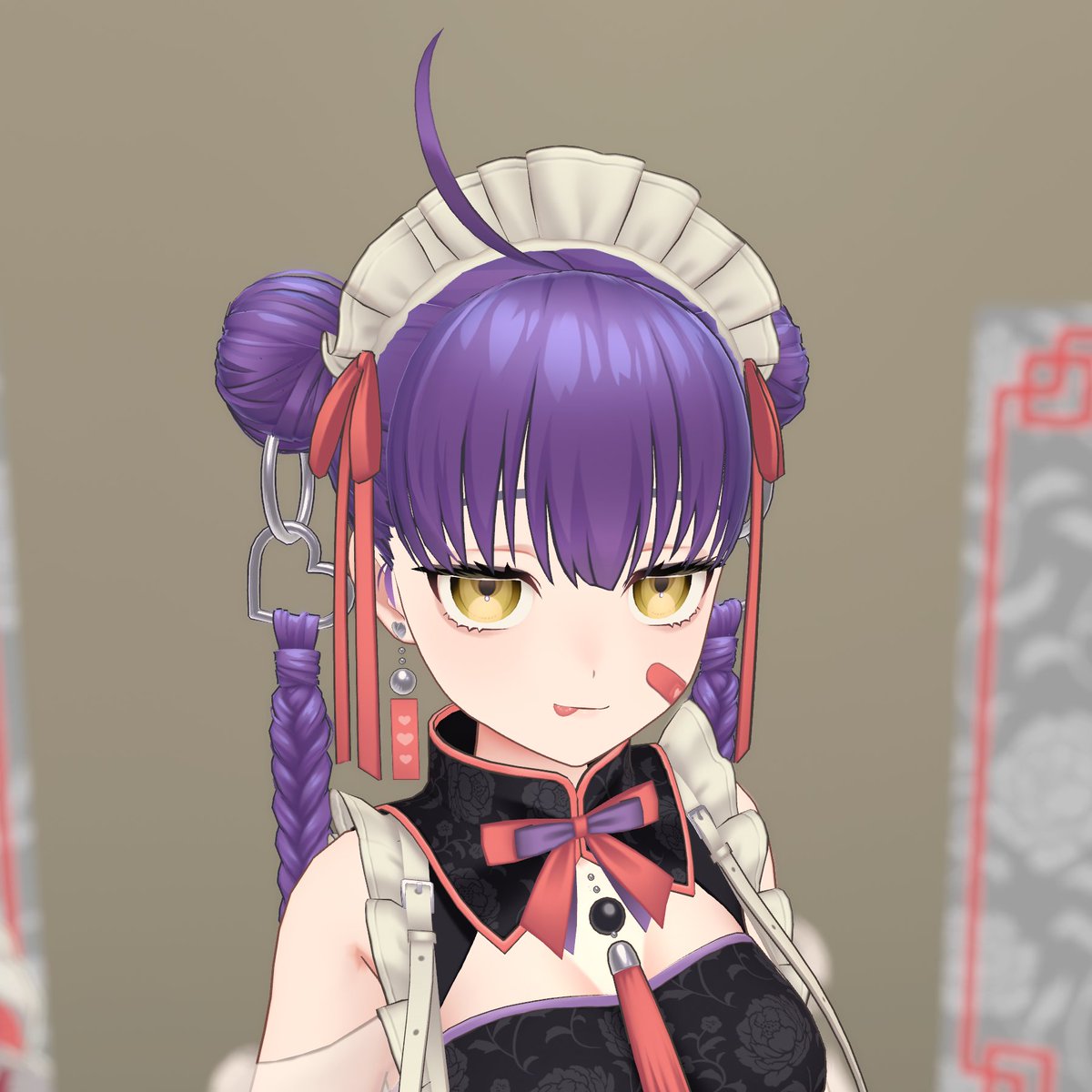 polygon_loading's tweet image. うさほ3号様の新作「恋恋 -Liàn Liàn-」ちゃんを展示させていただきました‼️
サンプルアバター試着できます💜
#PolygonLoading #ポリロー