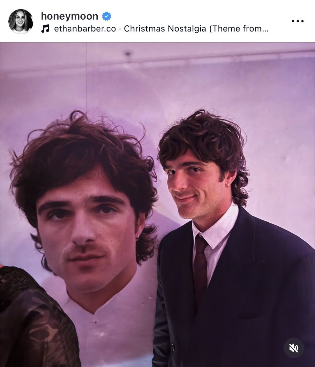 WHITEH0TPEPPERS's tweet image. Jacob Elordi shot by Lana Del Rey.