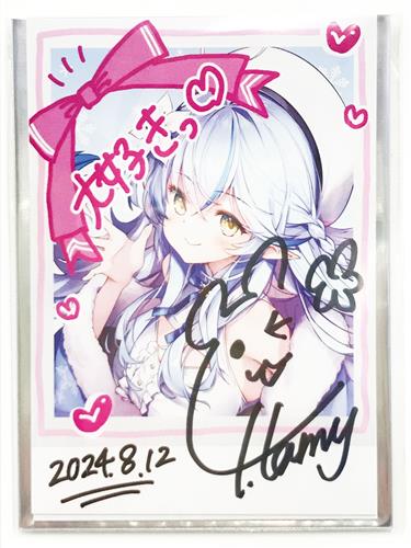 MADEIN マシロ OOHA 直筆サインポラ MADEIN OOHA マシロ サインポラ