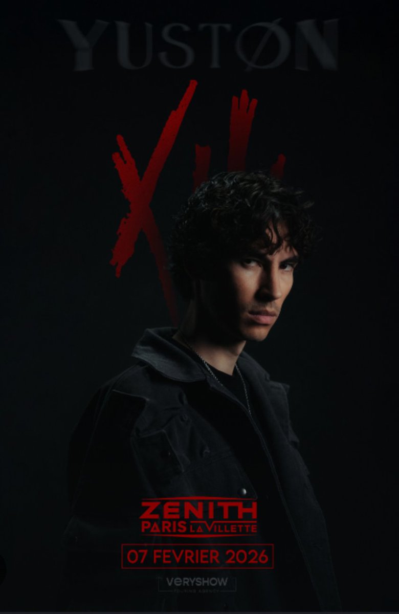 Vends 2 places YUSTON XIII Paris Zénith le 7 février 2026 fossé prix coûtant (2x39 euros). Cause mission professionnelle à l'étranger