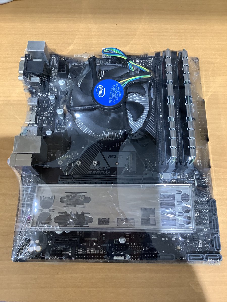 パソコンパーツ Corei5-8400+DDR4 8GB*2+B360M 中古コーナー情報】 PCパーツ3点セット 14,800円 ・Core i5-8400