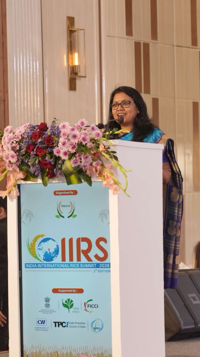 ConcorArea3's tweet photo. CONCOR participated in the India International Rice Summit, Raipur, by exhibiting and presenting its logistics strategy for rice, highlighting integrated, efficient, and sustainable supply chain solutions.

The presentation showcased CONCOR’s capabilities in facilitating seamless movement of rice across domestic and international markets through multimodal logistics, modern infrastructure, and end-to-end connectivity—supporting farmers, exporters, and the Agri-value chain.

The summit provided an excellent platform for stakeholder engagement and knowledge exchange, reinforcing CONCOR’s commitment to strengthening India’s Agri-logistics ecosystem.

Think Logistics.. Think CONCOR.

#CONCOR #AgriLogistics #SupplyChain
#SustainableLogistics #MultimodalLogistics