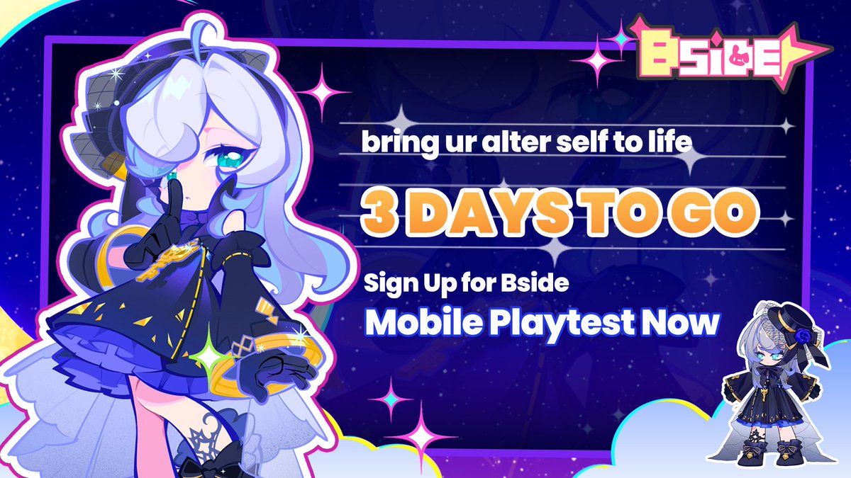 Bside_zone's tweet image. 𝟛 𝕕𝕒𝕪𝕤 𝕥𝕚𝕝𝕝 𝕠𝕦𝕣 𝕞𝕠𝕓𝕚𝕝𝕖 𝕡𝕝𝕒𝕪𝕥𝕖𝕤𝕥 𝕝𝕒𝕦𝕟𝕔𝕙!
𝕊𝕚𝕘𝕟 𝕦𝕡 𝕗𝕠𝕣 𝕖𝕒𝕣𝕝𝕪 𝕒𝕔𝕔𝕖𝕤𝕤 𝕙𝕖𝕣𝕖: bside.zone