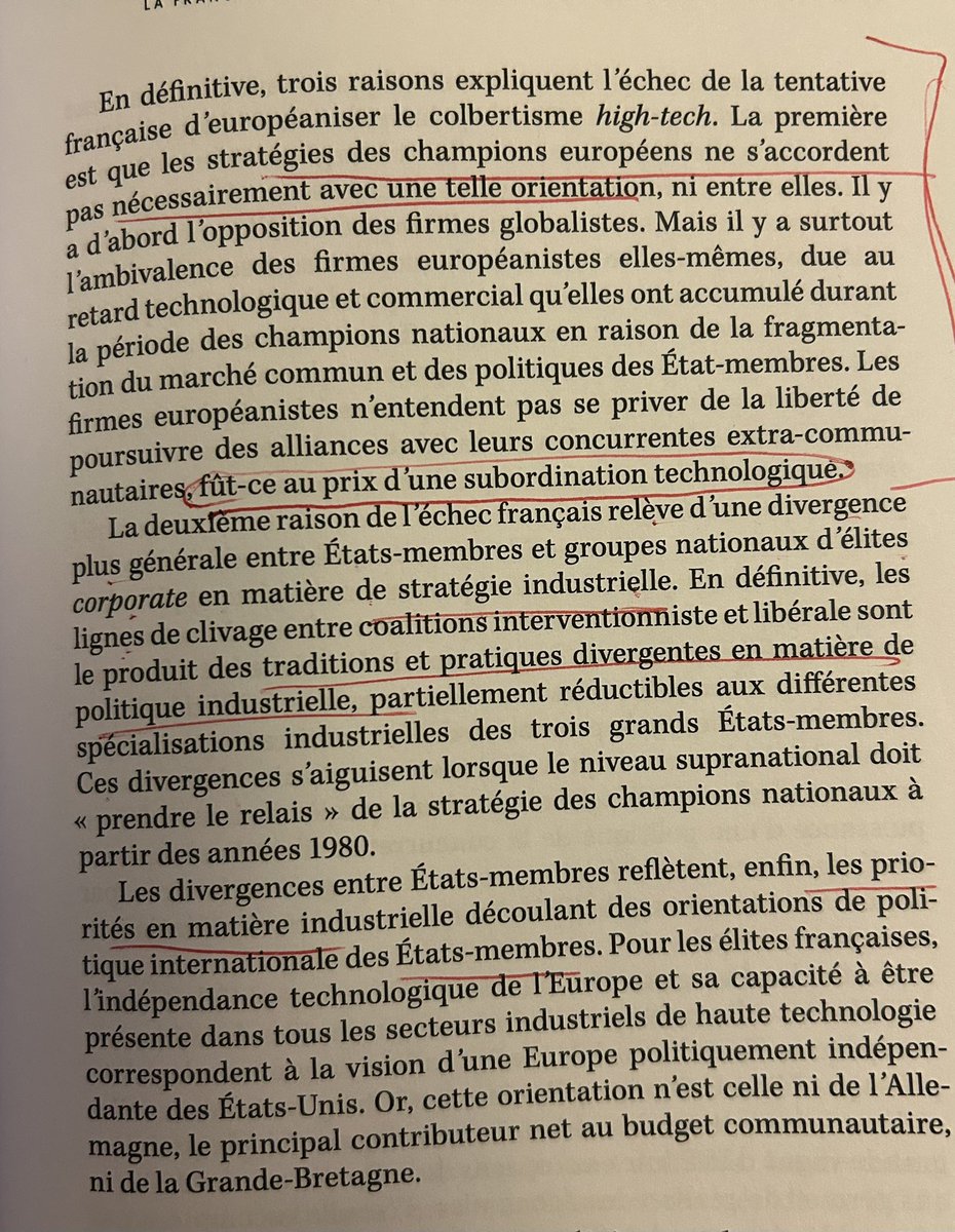 Spectre2Marx's tweet image. Sur l’échec de la stratégie interventionniste européenne colbertiste dans les secteurs de pointe (1990s). ( C.  Georgiou, Les grandes firmes françaises et l’Union européenne)