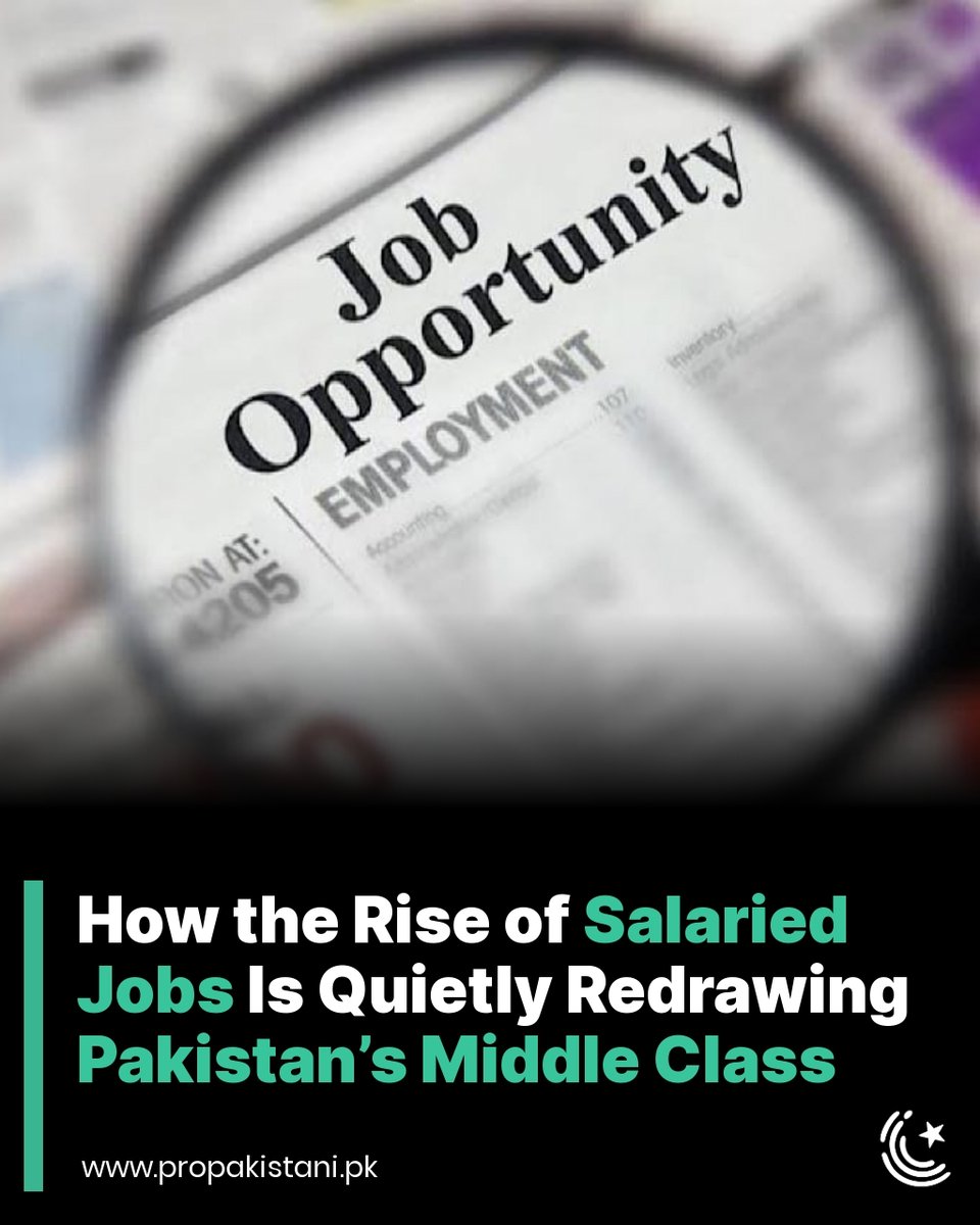 Pakistan's economy shows steady structural improvement through salaried work