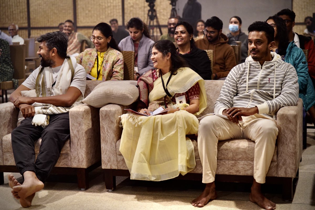 SadhguruAcademy's tweet photo. What happens when entrepreneurs put AI to work? In this demonstrative session, Gen A participants stepped into the role of faculty, drawing from their own experience using AI in the day-to-day running of their enterprises. They shared practical solutions to everyday business challenges, from marketing to operations, with their fellow participants.
#sadhguruacademy
#genaentrepreneurshipbootcamp