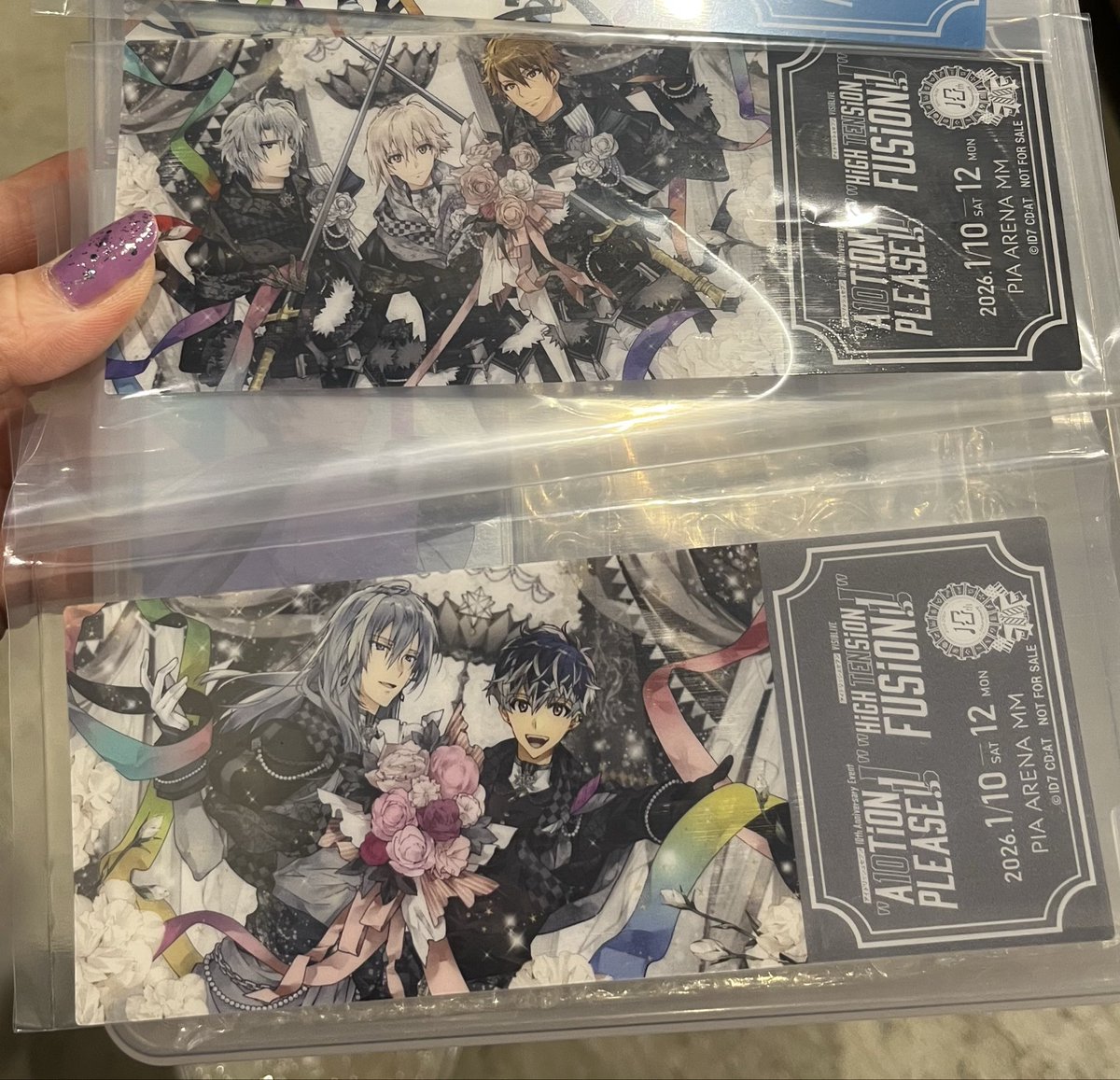 交換】アイナナ コラボ ドリンク オリジナルレプリカチケット 特典