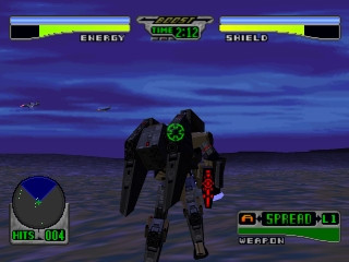 PSXDatacenter's tweet photo. PS1 
Extreme Power

The player controls a 3d mecha and got to fight other mechas in different futuristic battle arenas in an action shooter game by Profire.

 The game is in English.

https://t.co/tdNHui9D9P

#ps1 #psx #retrogames #playstation #pixelart #ExtremePower #Profire https://t.co/twK2vH5Gce