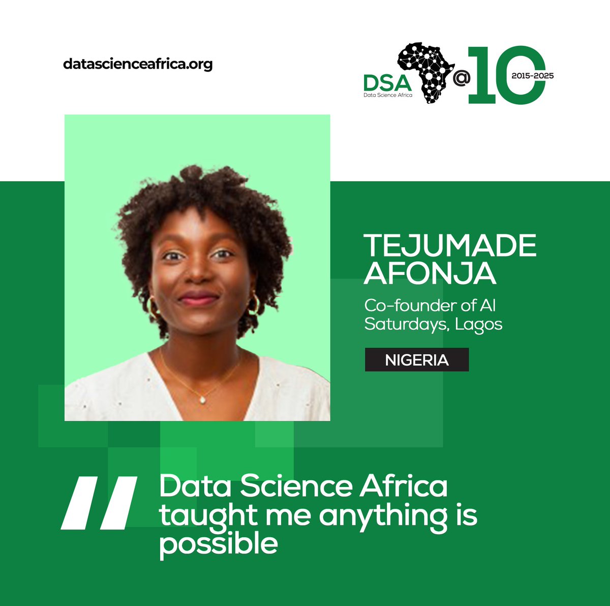 Data Science Africa - DSA tweet media