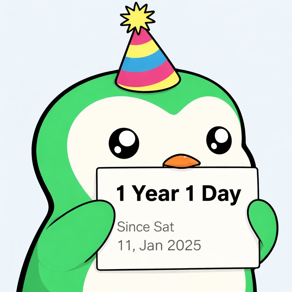 Today, I'm celebrating my first year on <a href="/AbstractChain/">Abstract</a> ✳️

This year has been full of exciting encounters and learning experiences, so I hope this new year will be just as good !

Wishing you all a wonderful start to the week