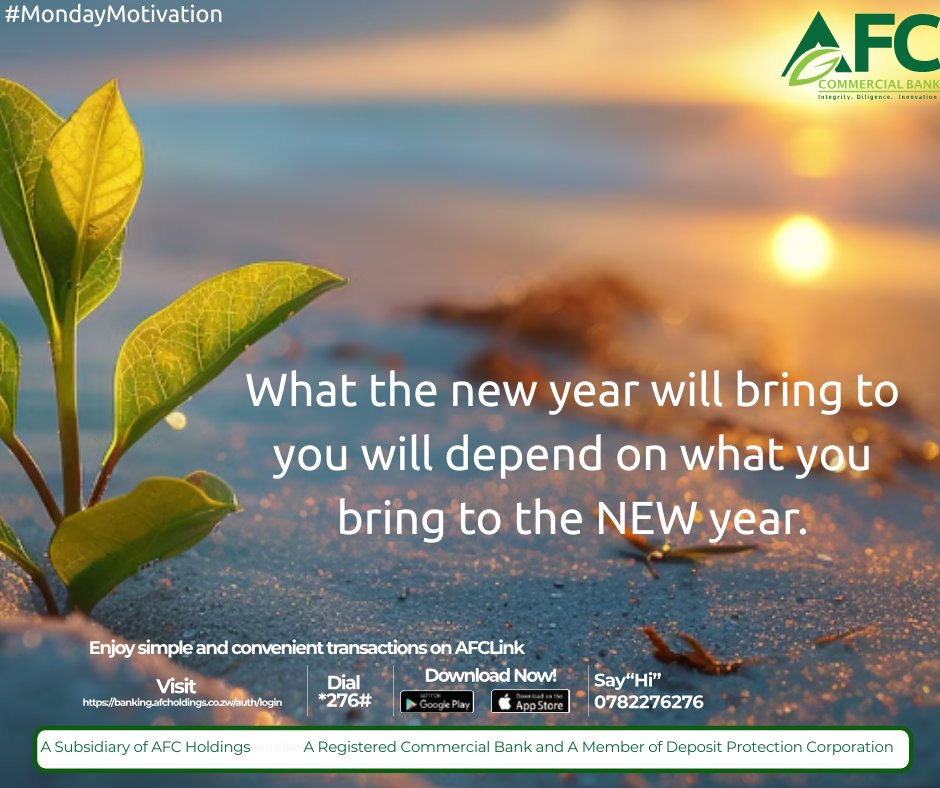 Monday Motivation
 
What you put into the year is what you’ll get out of it. Put in hard work, passion, and positive energy!