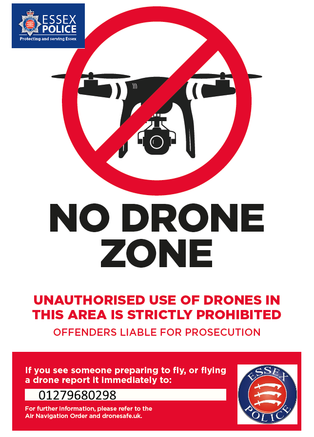 Visiting <a href="/STN_Airport/">London Stansted Airport</a>? Live nearby? If you 'Have a drone - leave it at home'. Please remember, stay well away from aircraft, airports and airfields when flying any #Drone Please check the No Fly Zone of Stansted Airport. It is illegal to fly in this area.