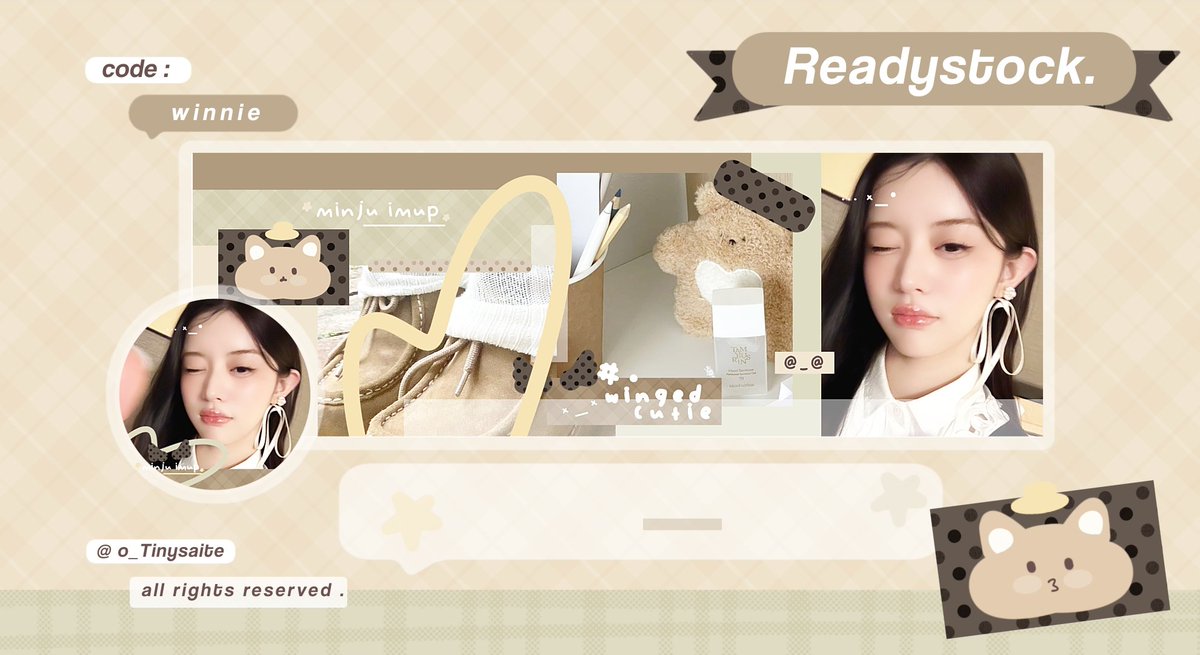 o_Tinysaite's tweet image. help repost ? thank u ♡

alo .. aku ada ready stock iceo &amp;amp; minju imup yang bisa kamu take sekarang juga :3 oia aku open by req buat katalog winnie !

#zonauang