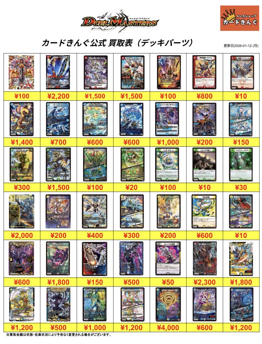 👑デュエマ買取大募集中👑 最新弾 「DM25-RP4 終淵～LOVE＆ABYSS～」と