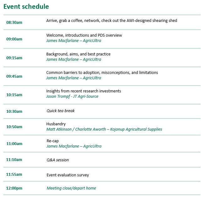 james_ag_'s tweet photo. THURSDAY! Hear from me, @TrompfJason and @kojonupag about how to successfully join ewe lambs. 
Please RETWEET! Thank you.
@meatlivestock @Stirlings2Coast @WALRC1 
#Dinninup #EweLambs #Joining #LambSurvival #Weaning #Produciton #Profit #SheepIndustry #WesternAustralia https://t.co/2gZJwiCVfl