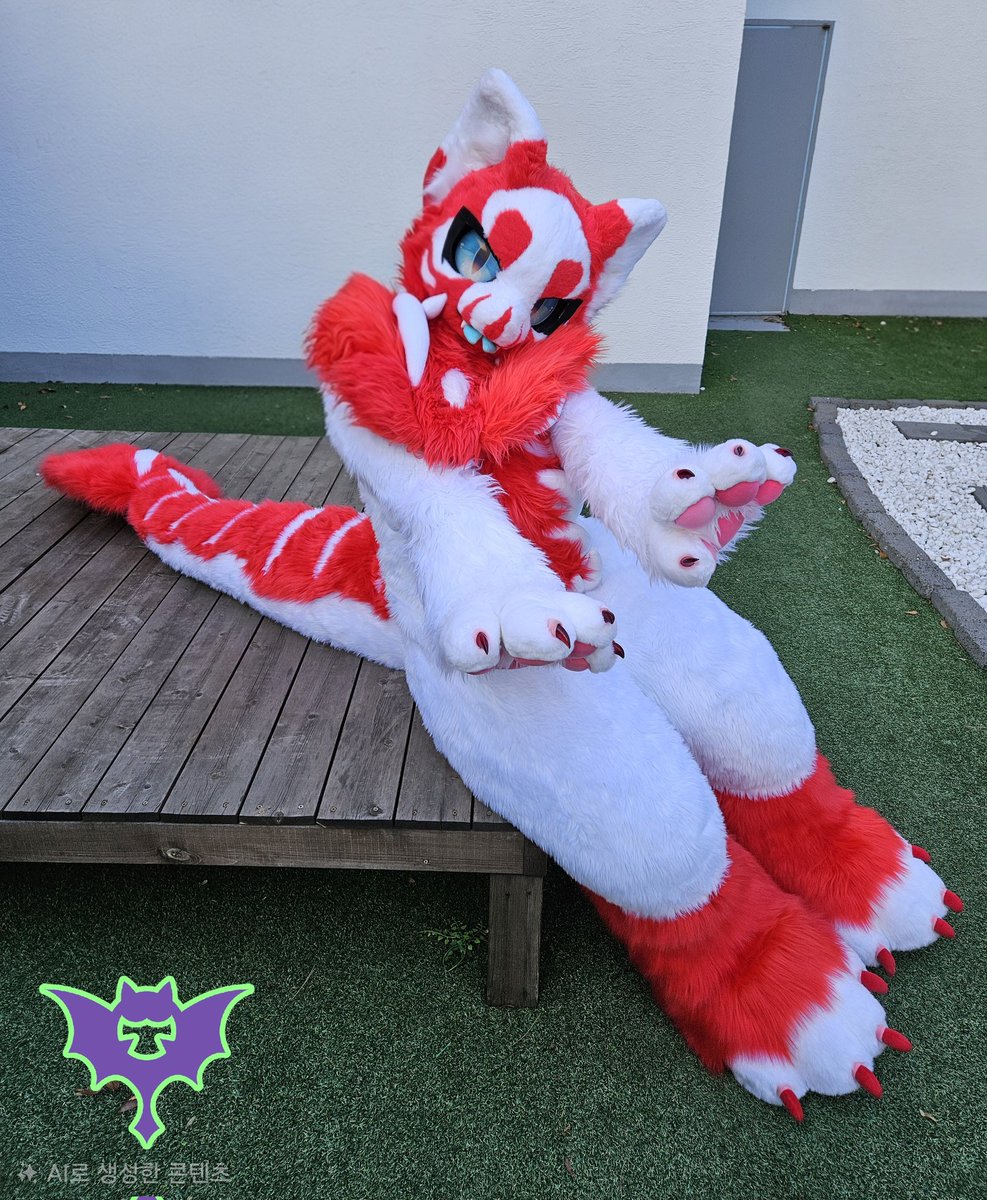 💜Purple Bat Fursuit💜 tweet media