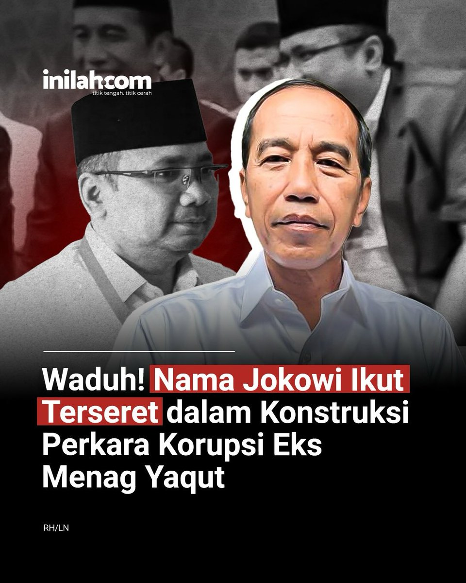 Sudah berapa menteri sebut nama dia.