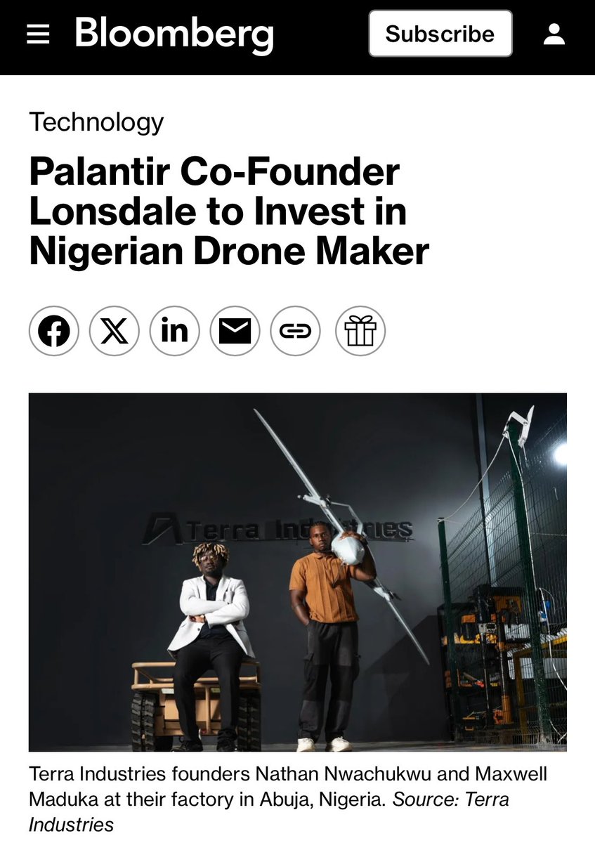 _KingNath's tweet image. Announcing @Terrahaptix $11.7M round led by 8VC, the VC by Palantir founder @JTLonsdale

Alex Moore, Board Director at Palantir, also joins Terra’s board

@Max_Sengu &amp;amp; I started Terra to give Africa the technological edge needed for resource protection &amp;amp; counterterrorism
(1/3)