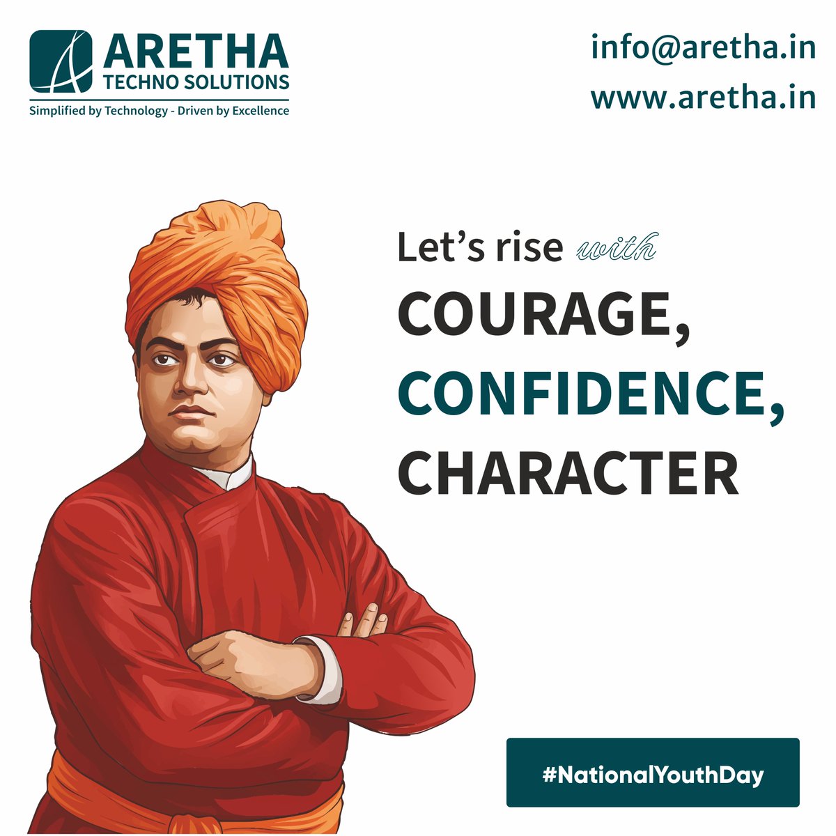 arethatechs's tweet photo. Happy National Youth Day! 🚀
Celebrating the energy, creativity, and innovation of youth who drive technology forward and shape a smarter future. Keep dreaming, building, and leading the change.

#NationalYouthDay #YouthInTech #FutureInnovators #DigitalLeaders #InspireToInnovate https://t.co/C37SUE3gjv