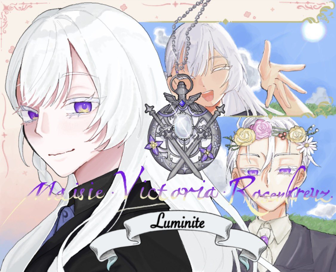 🤍💍 Maisie・Victoria・Rosenkreuz💍🤍

 #プリズメア宝石譚