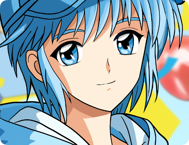 誕生日記念のイラスト、描き終わりました！今は風邪で熱があるので