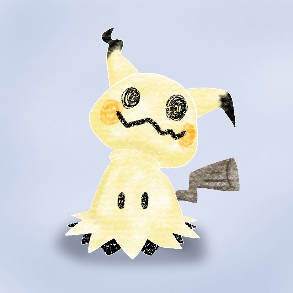 くみこさんにリクエストして！！描いて頂きました！！ ミミッキュ