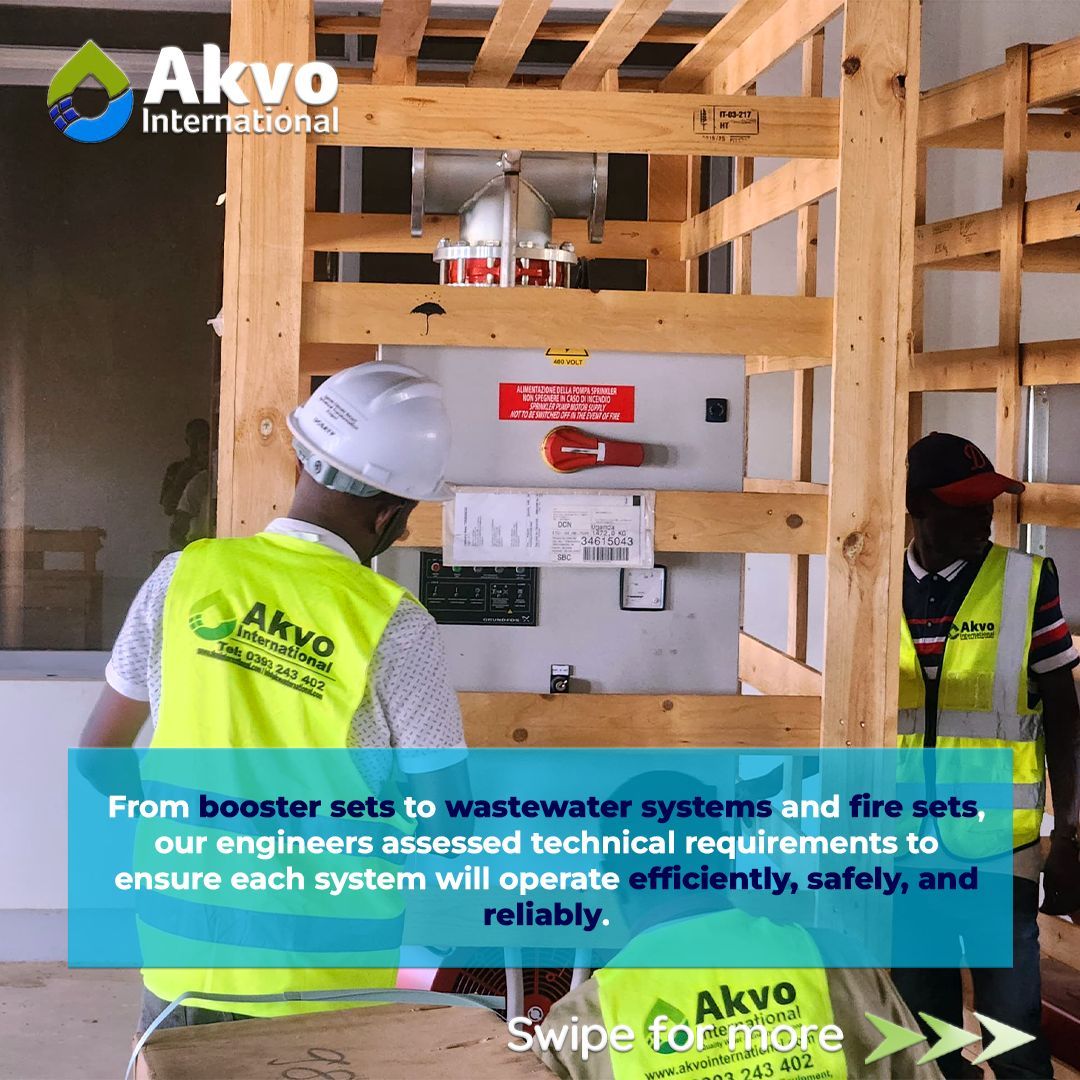 Akvointltd's tweet photo. 🚀 #ProjectUpdate: Akvo International visits Kabalega International Airport to assess site conditions ahead of major installations: firefighting pumps, booster set &amp; wastewater treatment. 

📸 See how the site visit unfolded
 #KabalegaInternationalAirport https://t.co/eXNnasNq01