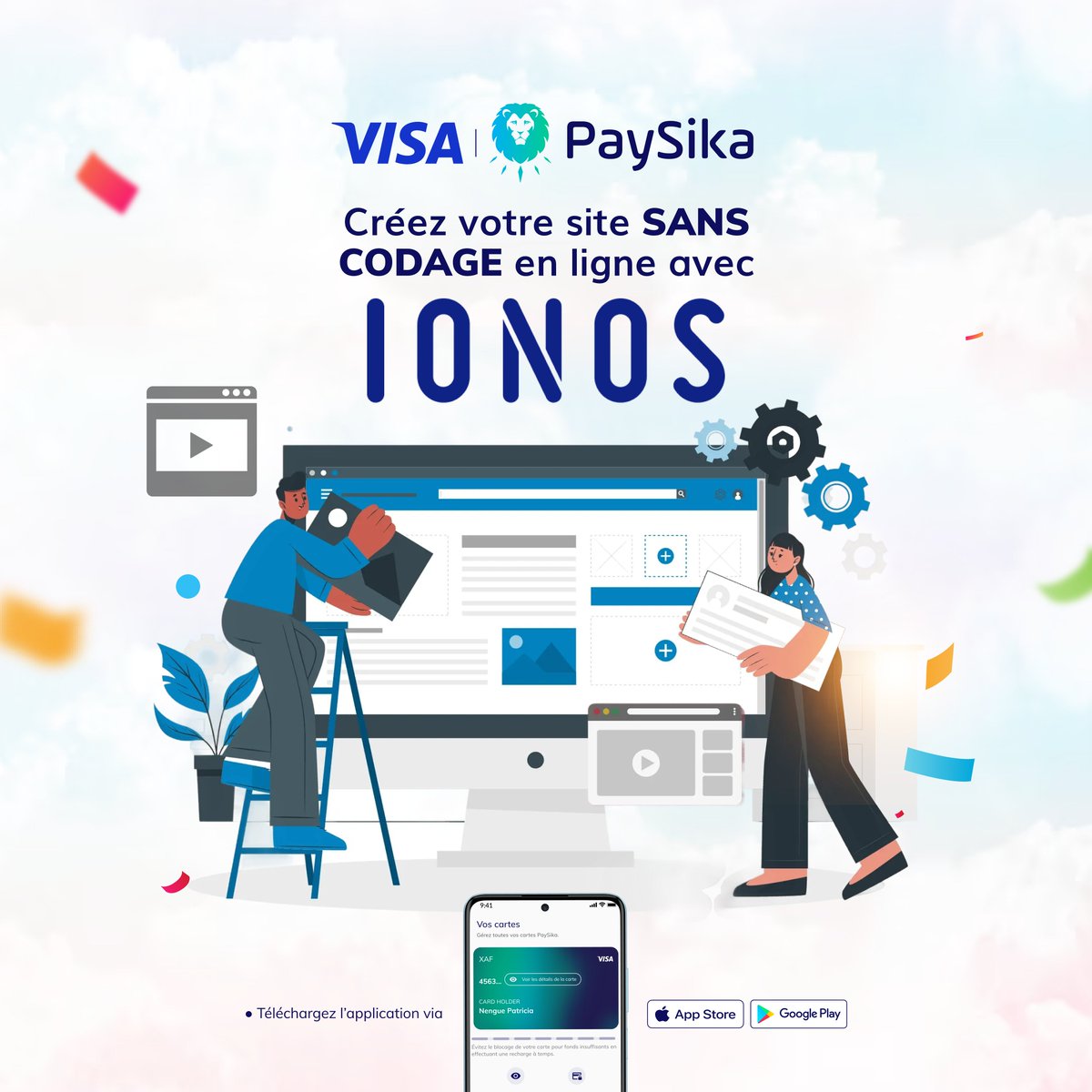 🌐🚀 𝐂𝐫é𝐞𝐳 𝐯𝐨𝐭𝐫𝐞 𝐬𝐢𝐭𝐞 𝐰𝐞𝐛 𝐬𝐚𝐧𝐬 𝐜𝐨𝐝𝐞𝐫 𝐚𝐯𝐞𝐜 𝐈𝐎𝐍𝐎𝐒 𝐞𝐭 𝐥𝐚𝐧𝐜𝐞𝐳 𝐯𝐨𝐭𝐫𝐞 𝐚𝐜𝐭𝐢𝐯𝐢𝐭é 𝐞𝐧 𝐥𝐢𝐠𝐧𝐞 𝐝è𝐬 𝐚𝐮𝐣𝐨𝐮𝐫𝐝’𝐡𝐮𝐢 !

✔️ Modèles pros
✔️ Mise en ligne rapide
✔️ Visibilité 24h/24 🌍

💳 Payez votre abonnement IONOS avec la