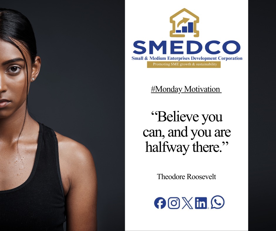Belief is the first investment. When you believe in your vision, your resilience, and your strategy, you are already halfway to success. Keep building, keep learning, and keep moving forward. #mondaymotivation
#SMEGrowth #entrepreneurmindset #BusinessConfidence #MSME