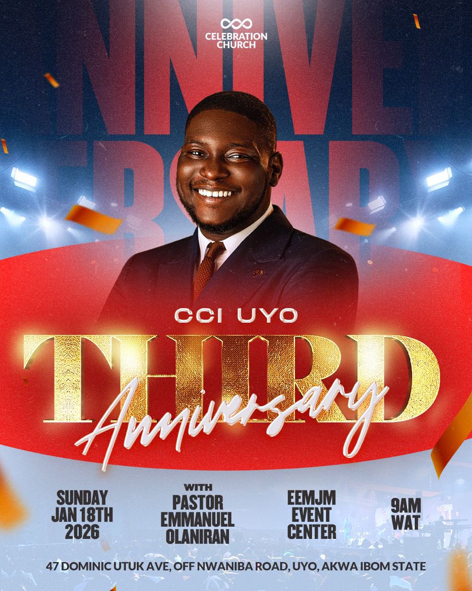 We saw your responses.
“Love Code month is here early?”
“Pastor is giving out FREE cars?”

Well… the cars may not be FREE but CCI Uyo is turning THREE 🎉