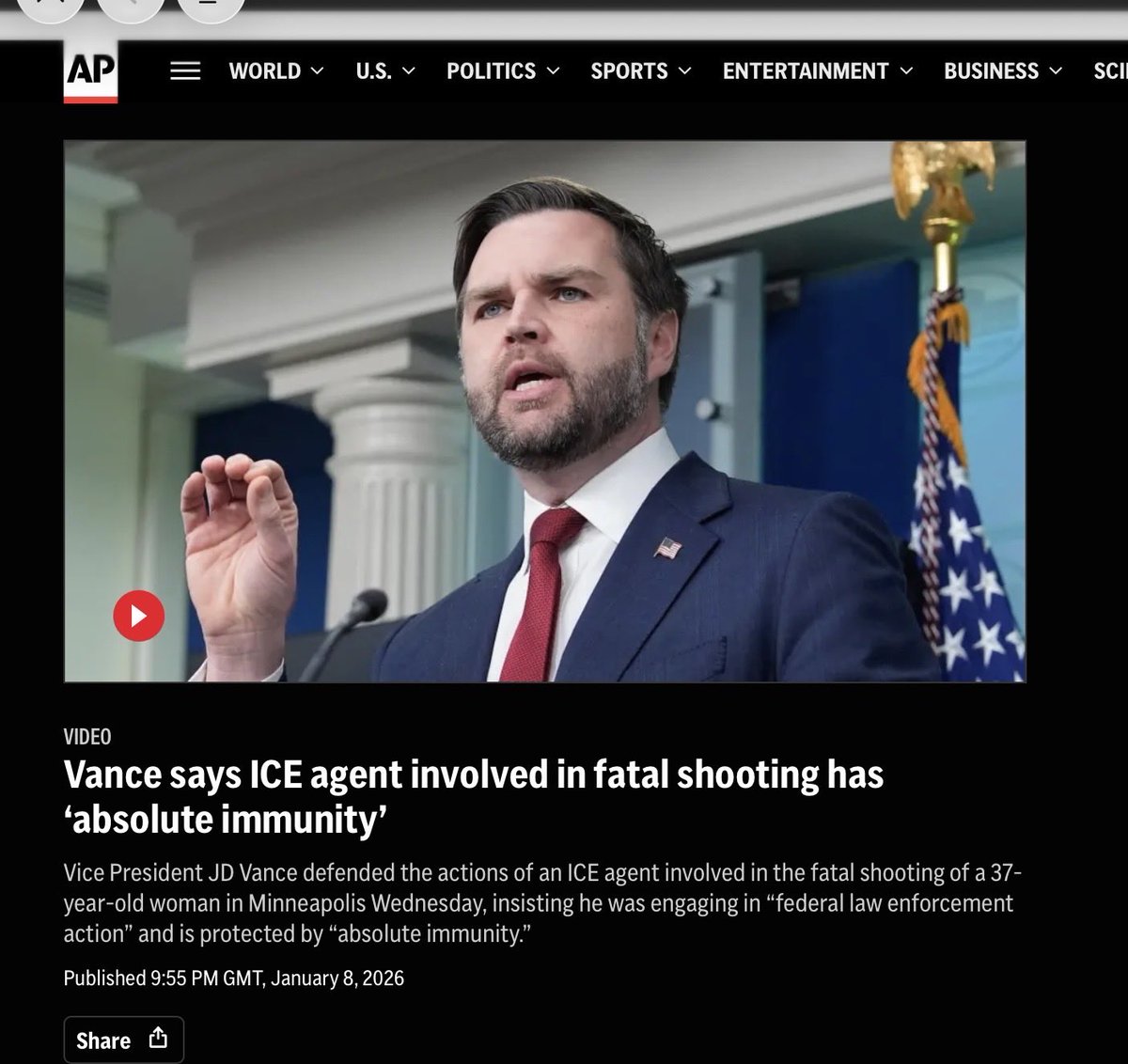 So there are NO RESTRAINTS on ICE