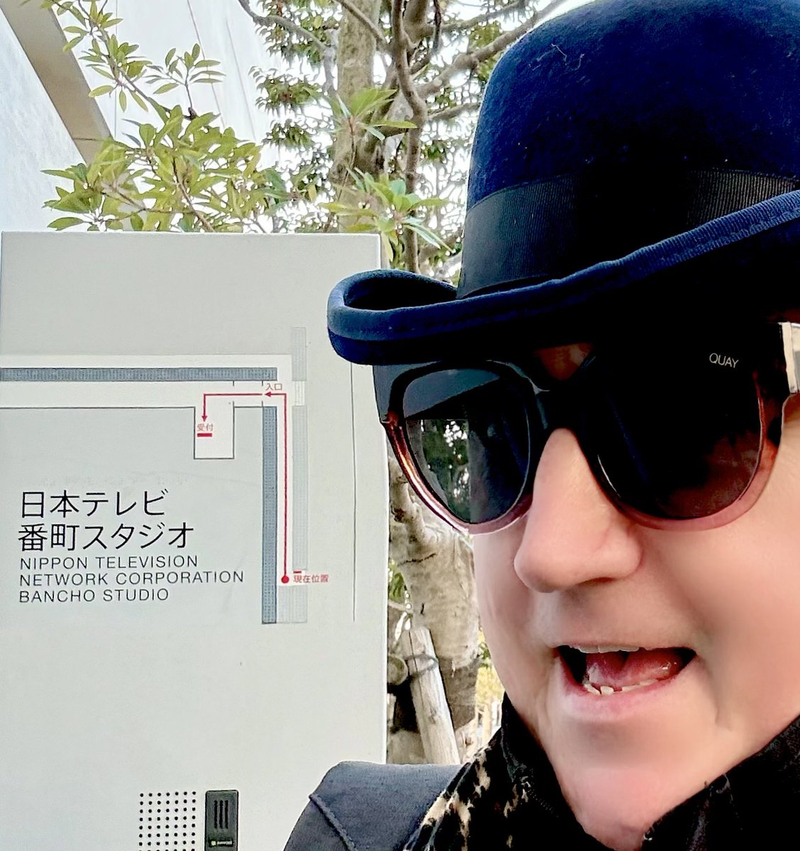 stuartotwit's tweet image. 今日は日テレ日和！！！Lovely weather today for Nippon TV…☀️☀️☀️