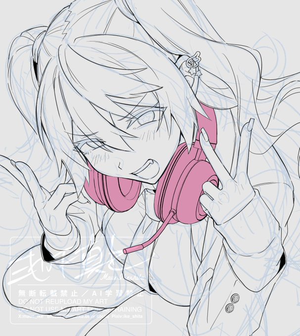 名刺用イラストをやっています 