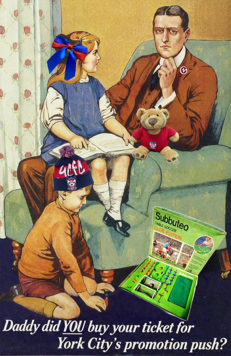 People of York and the surrounding areas York City need your support from now until the end of the season. 

Be part of our promotion push, enjoy quality football, make new friends and have a jolly good time and become part of a family. 

Join us this Saturday! #ycfc