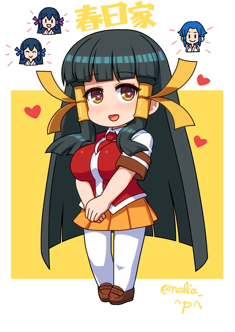 「ブーストありがとうござました これはチビキャラ風まおりん」|氷田成上のイラスト