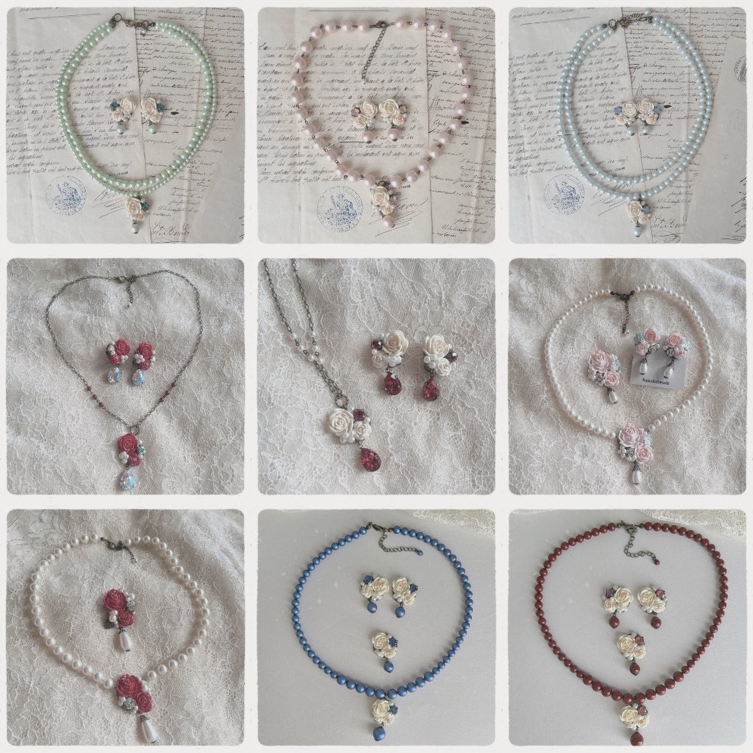 happybag第2弾、ギリギリになりましたがただいまプレビュー中です✨
minne.com/@hanakabeads
本日1/12の21:00より販売開始です。

再販2点、デザイン変更2点、新規1点、過去作品4点と盛りだくさんになりました☺️