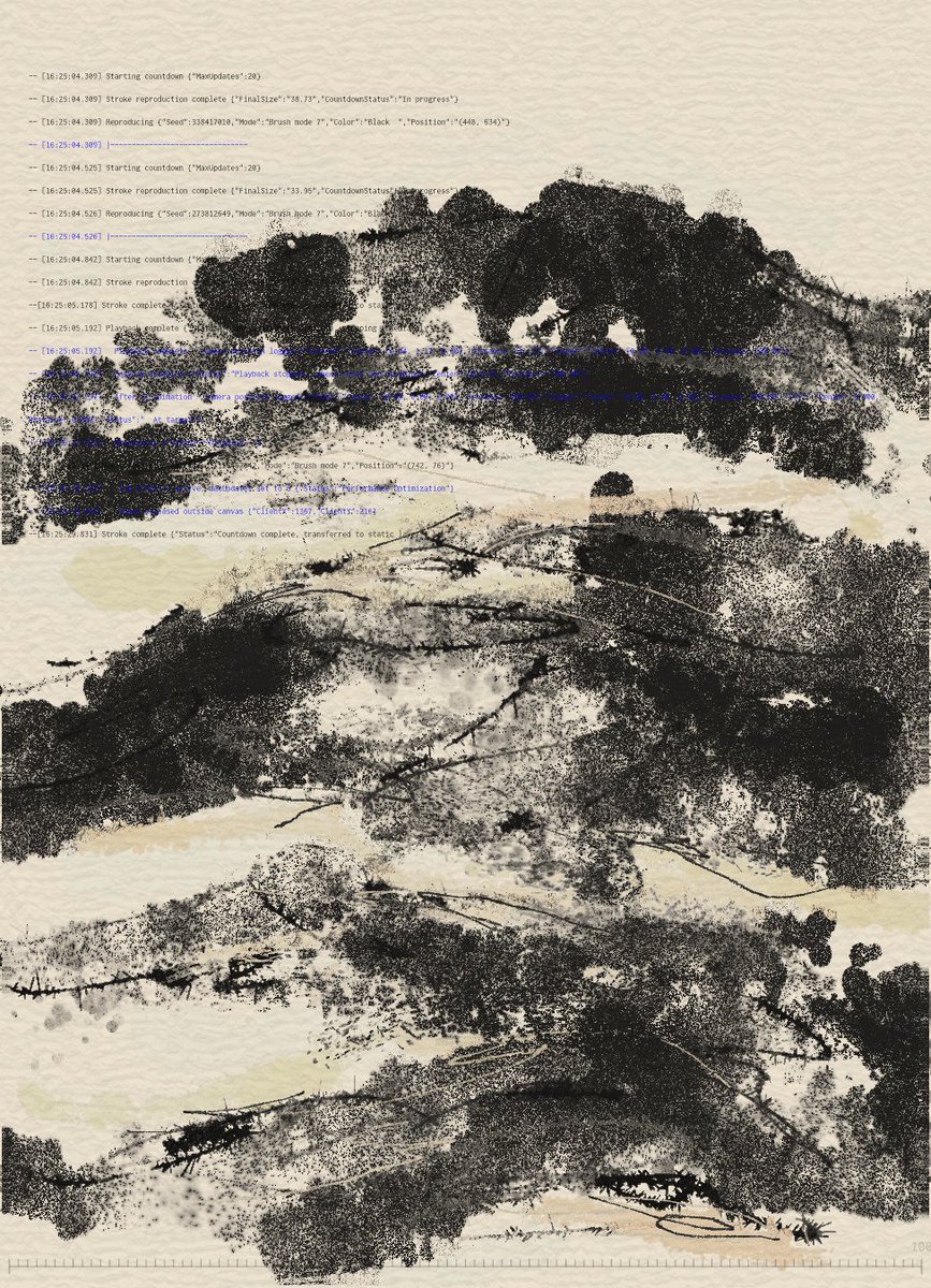 IOivm's tweet photo. inkField #靈山 https://t.co/2gMnCQBeCn