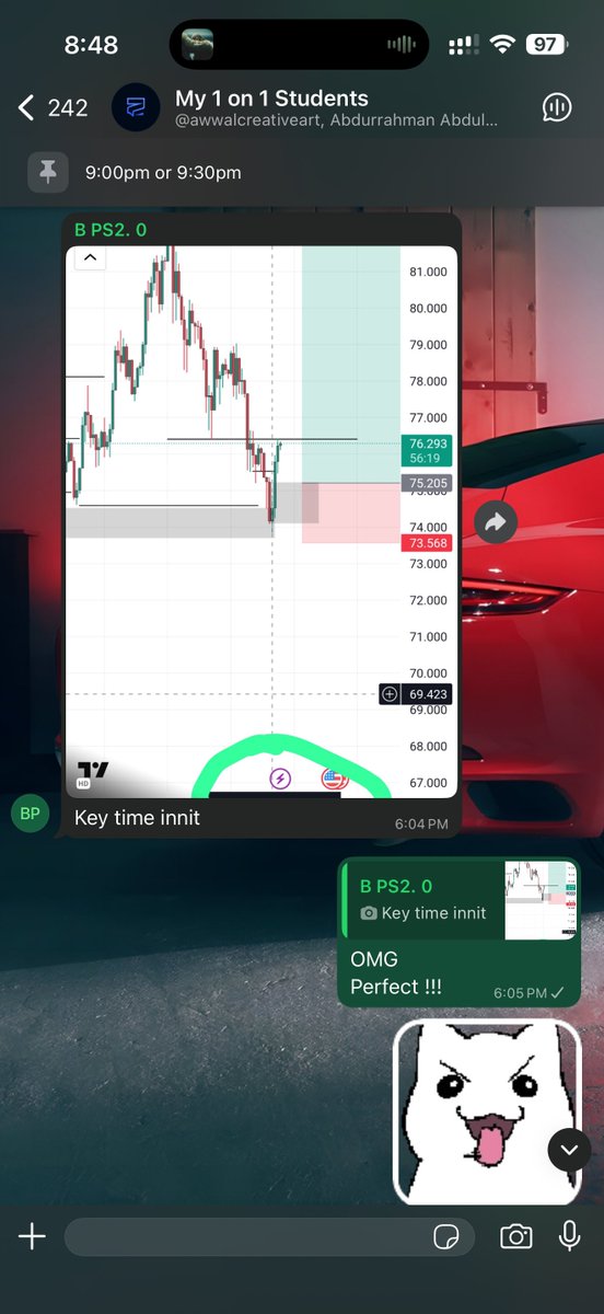 Techriztm's tweet image. Components of a good trade setup📈

- Presence of a constant (KeyLevel)
- Price purges into the KeyLevel at a key time
- CISD confirmation
- Target at the DOL

Nothing is ever random
Even my students know this (Read chats)

When your checklists ticks all boxes, it’s a WIN trade💯