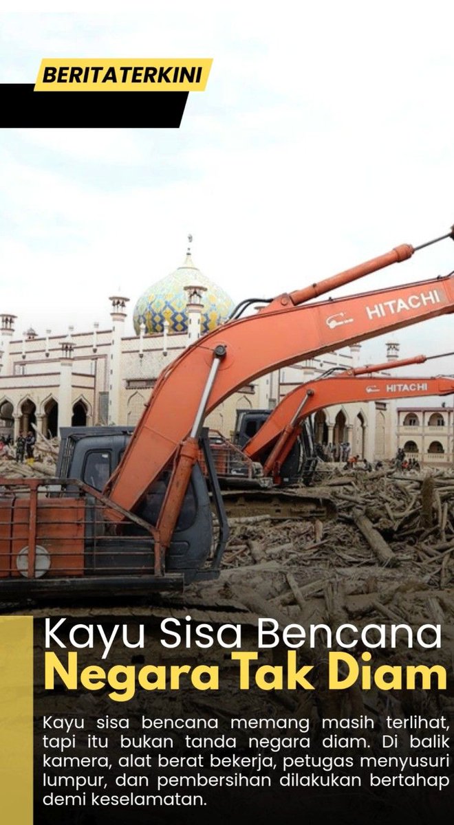 ciddrauhl's tweet photo. Makasih banyak ya, pemerintah! Kayu sisa bencana di Sumatera udah bersih. Semoga lingkungan kita semakin sejuk dan aman! 🌿💪 https://t.co/ag0UD65RYU