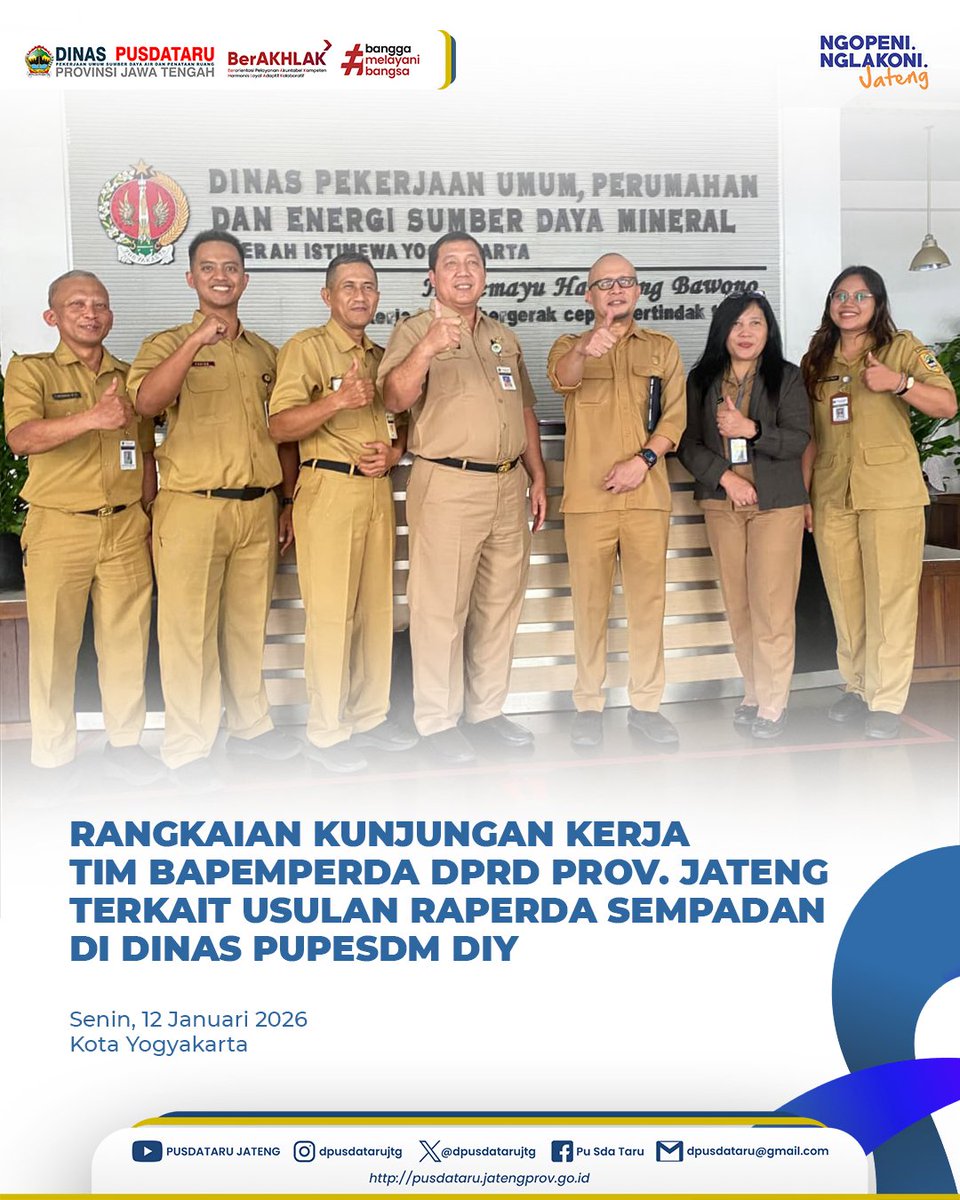 Dinas PUSDATARU Jateng tweet media