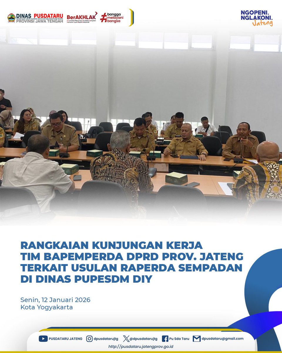 Dinas PUSDATARU Jateng tweet media