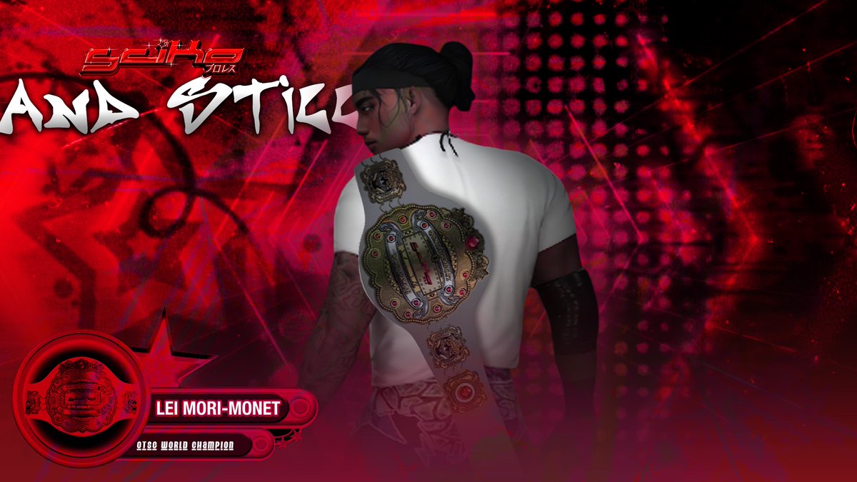 bandumresu's tweet image. After enduring a starmaking performance from Stryker, Lei Mori-Monet continues the Killswitch Era and RETAINS!

[#ANDSTILL #BANDUMRESU #CAW #HLR #WWE2K25 #WWE2K26]