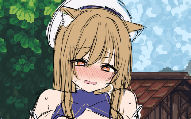 敗北立ち絵描いてます