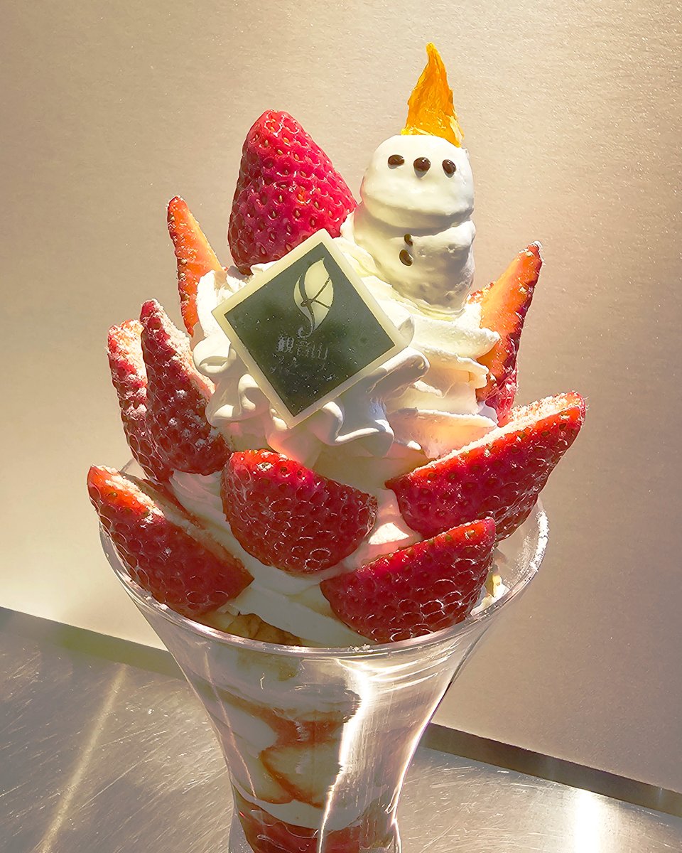 🍓 雪だるまのいちご農園パフェ 2026 ⛄️ いちご好きのみなさん、お
