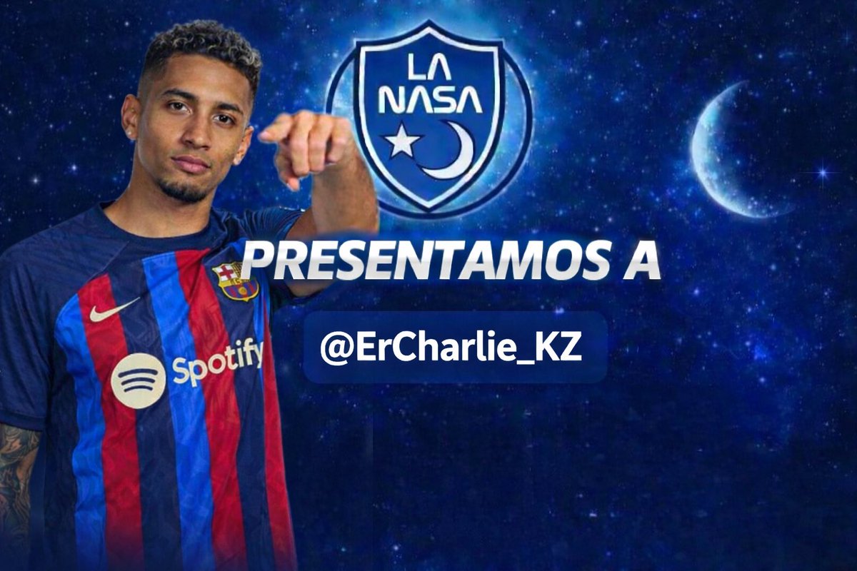 Presentamos a otro fichaje bomba 💣

Rápido, profundo y muy peligroso en ataque.
Sólido en defensa, fiable en el uno contra uno y con gran recorrido.
Un seguro por banda en ambos lados del campo.

<a href="/ErCharlie_KZ/">Charlie</a> 

#NasaeSports