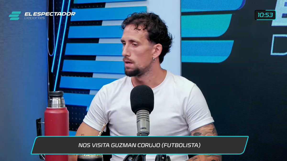 ElEspectadorUy's tweet image. 🎙️ “La eliminación de la Sudamericana con Peñarol es la más dolorosa de mi carrera”

🗣️ Guzmán Corujo en Convocados por 𝐄𝐥 𝐄𝐬𝐩𝐞𝐜𝐭𝐚𝐝𝐨𝐫 𝐃𝐞𝐩𝐨𝐫𝐭𝐞𝐬.

📻 810 AM · 92.5 FM
▶️ youtube.com/live/eBN-Uv_Ql…